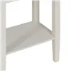 Nightstand White 40 x 30 x 61 cm