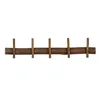 Wall mounted coat hanger Fir wood 58 x 10 x 11 cm