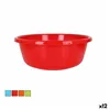 Washing-up Bowl Dem Colors 4 L Ø 28 x 11 cm (12 Units)