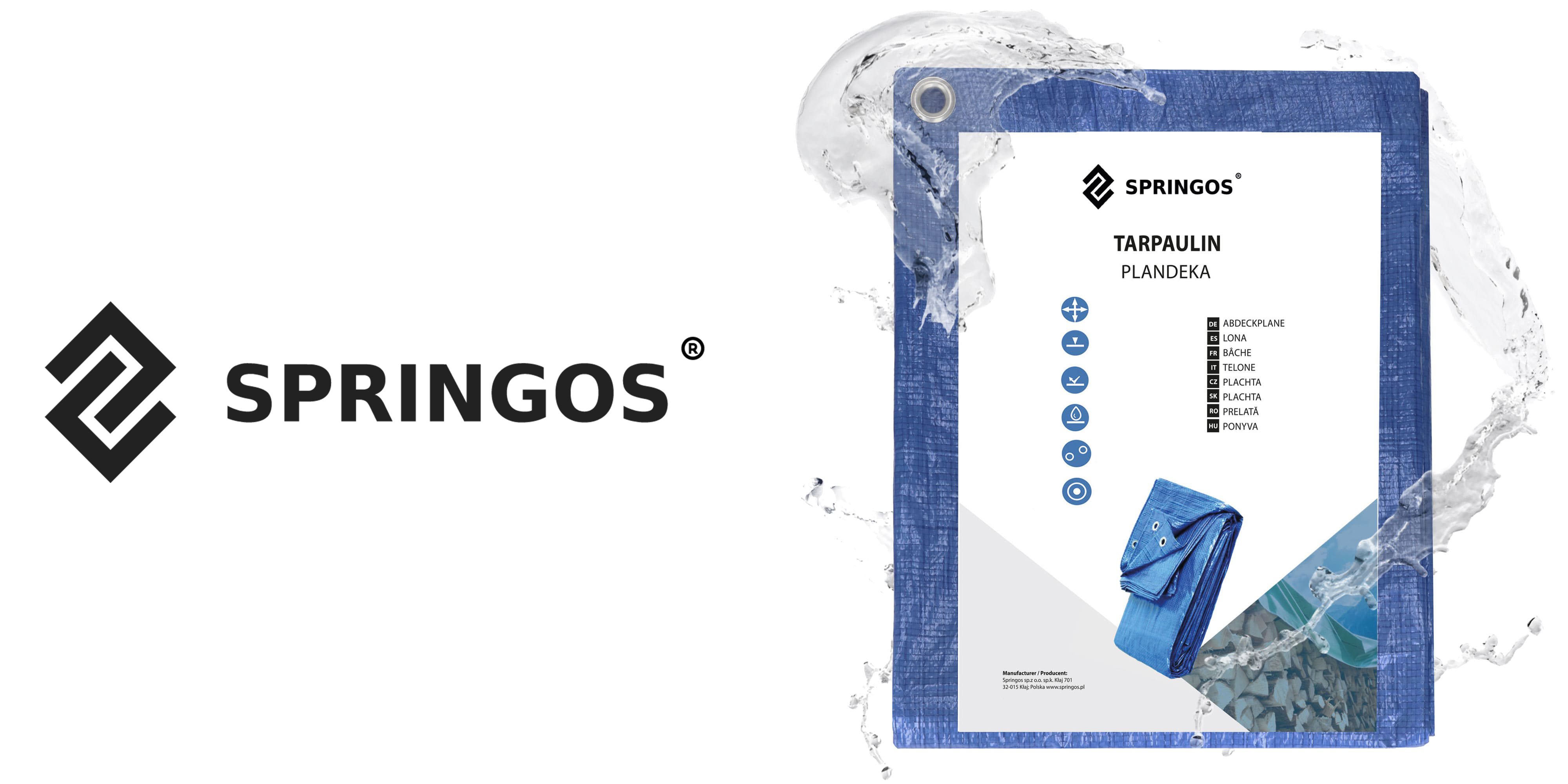Brezents Springos GA2124 2x2 m 60g/m2 | Pirkt tiešsaistē — Megaluks