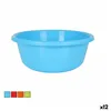 Washing-up Bowl Dem Colors 6 L 32 x 32 x 12,5 cm (12 Units)