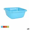 Washing-up Bowl Dem Colors 6 L 30 x 30 x 12 cm (12 Units)