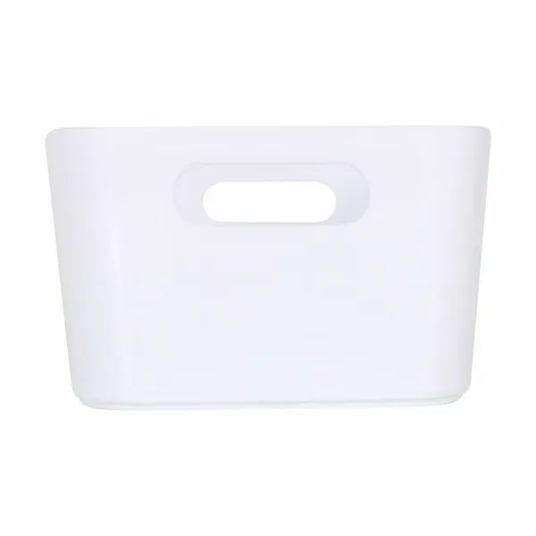 Multi-purpose basket Confortime White 24 x 16,5 x 10 cm (24 Units)