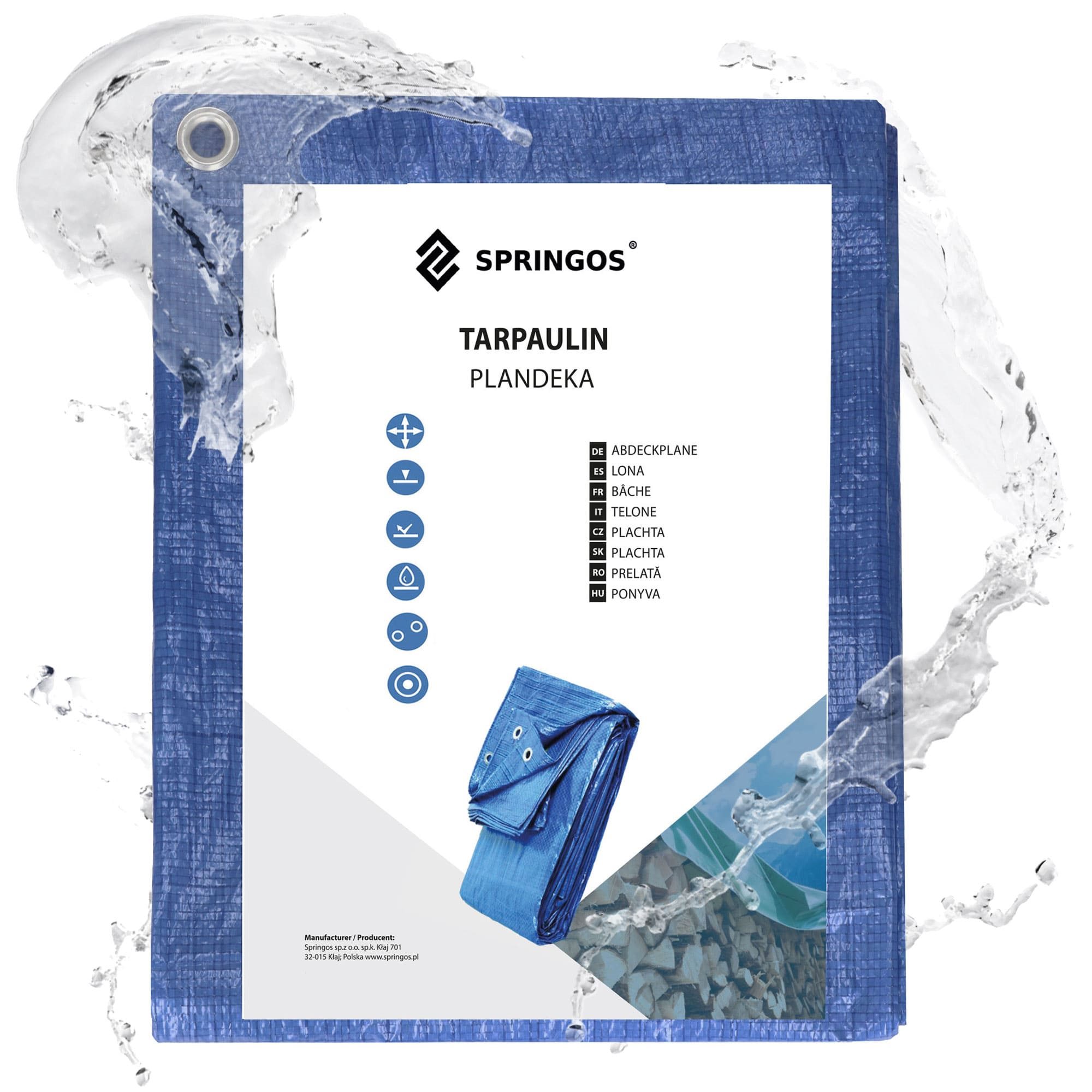 Suojapeite Springos GA2115 4x8 m 60g/m2 | Osta verkosta — Megaluks