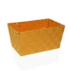 Basket Versa Flandes Yellow Textile 20 x 15 x 30 cm