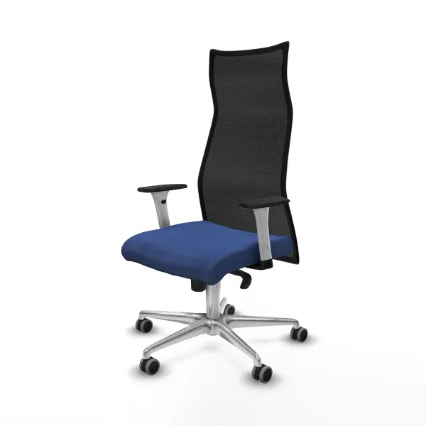 Office Chair Albacete Piqueras y Crespo B1B086G Navy Blue