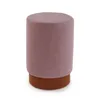 Stool Versa Light Pink Wood 33 x 47 x 33 cm