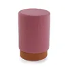 Stool Versa Pink Wood 33 x 47 x 33 cm