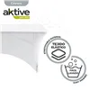 Play mat Aktive Table White Accessories Cars Road 183 x 76 x 76 cm (6 Units)