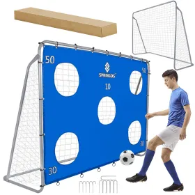 Jalgpallivärav Springos SG0010 240x170 cm | Osta veebist — Megaluks