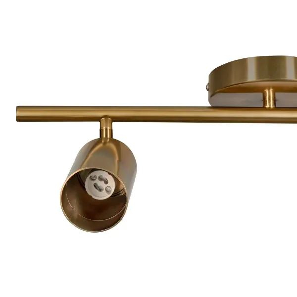 Ceiling Light Activejet AJE-SPECTRA 2P Gold Golden Metal 40 W