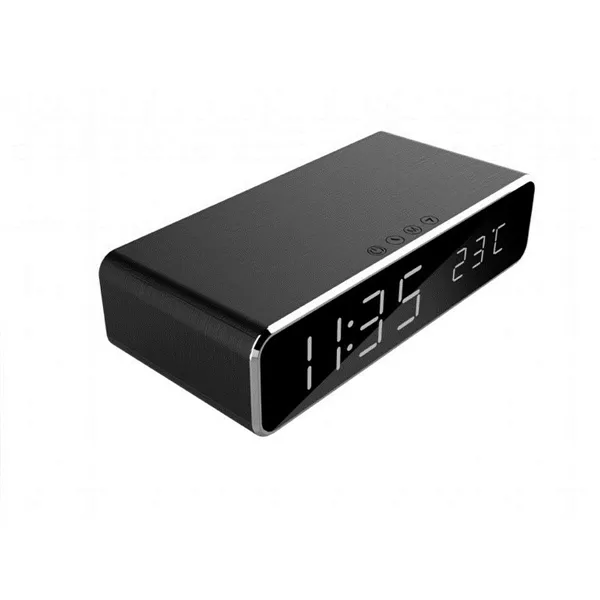 Alarm Clock GEMBIRD DAC-WPC-01 Black Yes