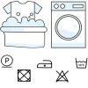 Chair seat cover Springos HA5268 velour elastic universal dark gray