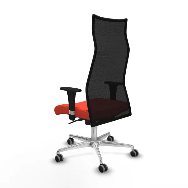 Biroja krēsls Albacete Piqueras y Crespo B1C086G Tumši oranža