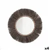 Wall mirror Vinthera Moa Rattan Natural (4 Units)