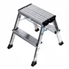 2-step folding ladder Krause 130037 Silver Aluminium