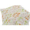 Floor cushion DKD Home Decor Beige Leaf of a plant Shabby Chic 40 x 40 x 40 cm