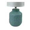 Desk lamp Versa Lizzy Blue Ceramic 13 x 26,5 x 10 cm