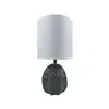 Desk lamp Versa Mery 25 W Grey Ceramic 14 x 27 x 11 cm