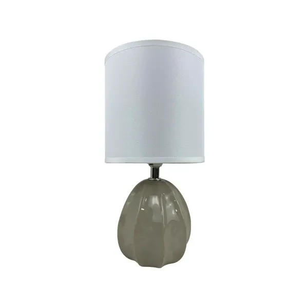 Desk lamp Versa Mery 25 W Beige Ceramic 14 x 27 x 11 cm