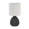 Desk lamp Versa Black Ceramic 14 x 28 x 14 cm