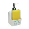 Soap Dispenser Versa Bicycle White Ceramic