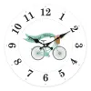 Wall Clock Versa Bicycle Wood 4 x 30 x 30 cm