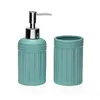 Bath Set Versa Blue Dolomite 6,8 x 17 x 6,8 cm