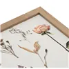 Decorative box Versa Flowers MDF Wood 24 x 7 x 24 cm