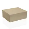 Set of Stackable Organising Boxes Versa Wood Cardboard 15 Pieces 35 x 16,5 x 43 cm