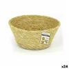 Multi-purpose basket Privilege Seagrass Circular 18 x 8 cm (24 Units)