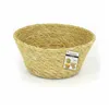 Multi-purpose basket Privilege Seagrass Circular 18 x 8 cm (24 Units)