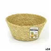 Multi-purpose basket Privilege Seagrass Circular 10 x 6 cm (24 Units)