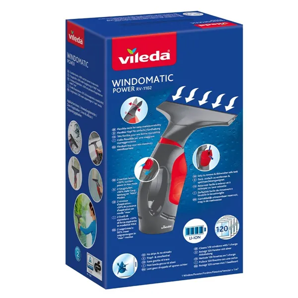 Glass cleaner Vileda Windomatic Power