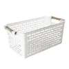 Multi-purpose basket Confortime Plastic With handles Wood 26 x 14,5 x 12 cm (24 Units)