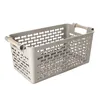 Multi-purpose basket Confortime Plastic With handles Wood 26 x 14,5 x 12 cm (24 Units)