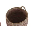 Basket set DKD Home Decor Peach Natural Boho 52 x 52 x 58 cm