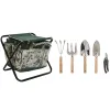 Garden tool kit Home ESPRIT 7 Pieces White Green 40 x 28 x 35 cm