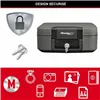 Safety-deposit box Master Lock Black 7,8 L