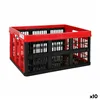 Folding Box with Handles Tontarelli Voilà Red 45 L 53 x 37 x 27 cm (10 Units)