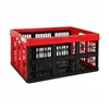 Folding Box with Handles Tontarelli Voilà Red 45 L 53 x 37 x 27 cm (10 Units)