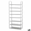 Shelves Confortime 8 Shelves 136 x 56,5 x 26,5 cm (6 Units)