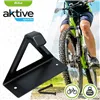 Wall Mount for Bicycle Aktive Black Metal 15,5 x 12 x 5,5 cm (24 Units)