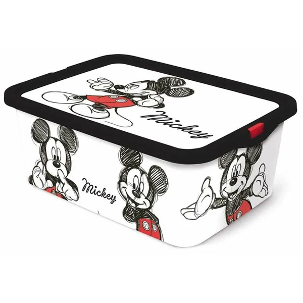 Storage Box Mickey Mouse Fancy 13 L polypropylene