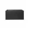 Plant pot Elho Black 59 x 30 x 29 cm Rectangular Modern