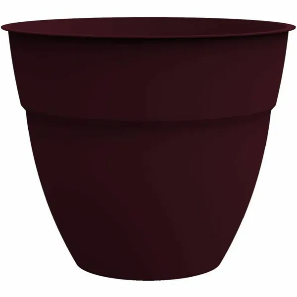 Plant pot EDA Dark Red Ø 41 cm Plastic Circular Modern