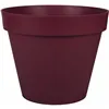 Plant pot EDA Ø 41 cm Dark Red Plastic Circular Modern