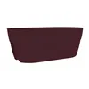 Plant pot EDA Red Plastic Oval Modern