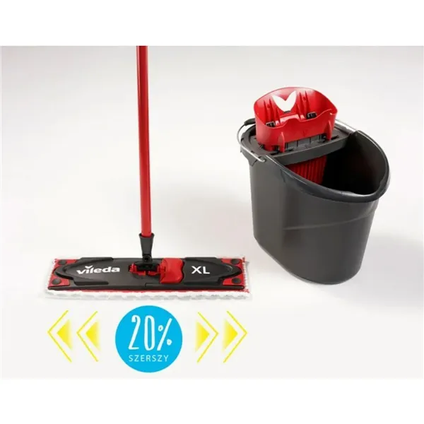 Mop Vileda Ultramax XL Box Black Red Microfibre