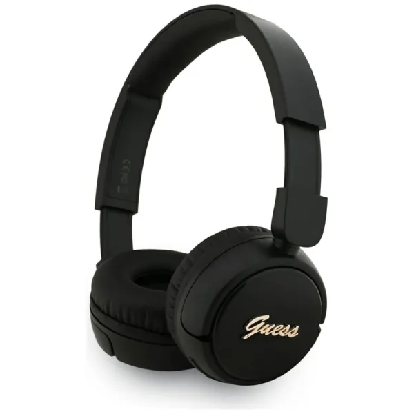 Guess Metal Logo Script - Wireless Over-Ear Headphones Bluetooth V5.3 (black)